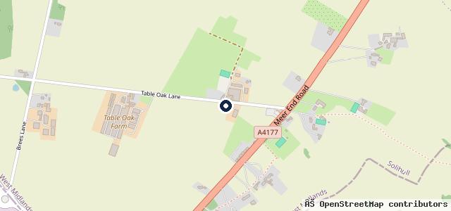 Map showing the location of Cotterrell Auto Services Ltd