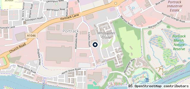 Map showing the location of Graham Charlton Motorcycles limited.