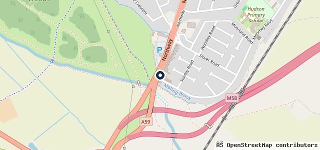 Map showing the location of Maghull Tyre And Exhaust