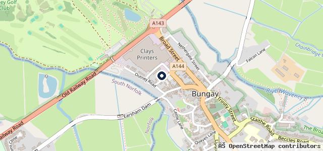 Map showing the location of BCR Garage Ltd
