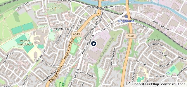 Map showing the location of Dennison Auto Repairs
