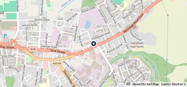 Map showing the location of Digbys Auto Repairs and auto Electricians