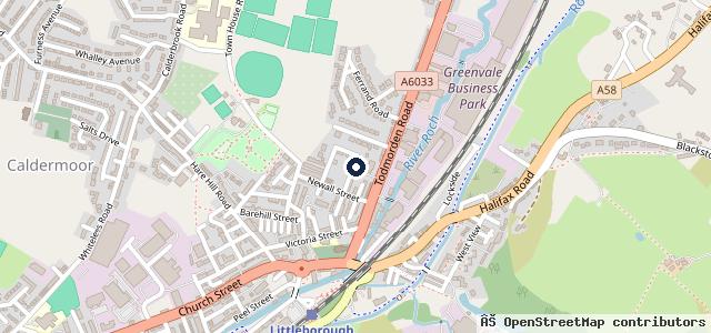 Map showing the location of Green bros 4x4 Landrover® & Jaguar® Independent Motor Specialist