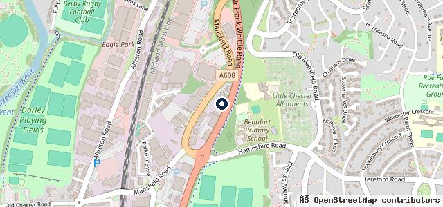 Map showing the location of Eurocarcare - Eurorepar Car Service