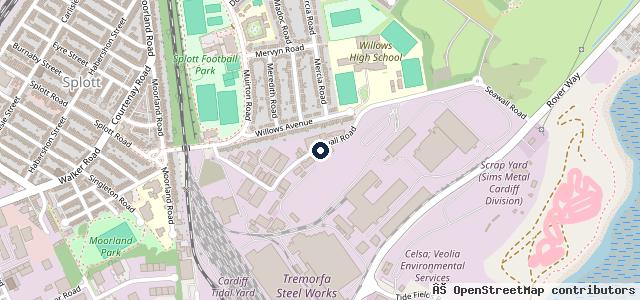 Map showing the location of Seawall M O T Ltd