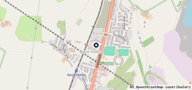 Map showing the location of Fletchers Accident Repair Centre Ltd