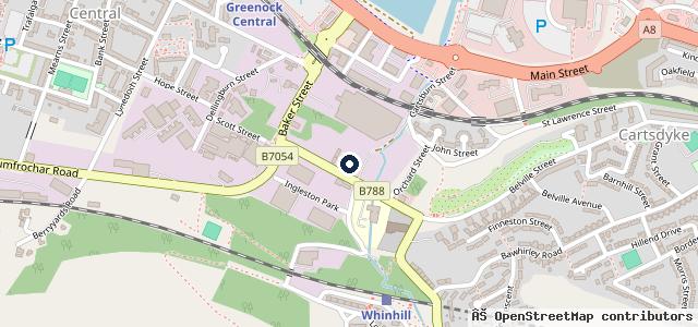 Map showing the location of Dunns Testing Ltd