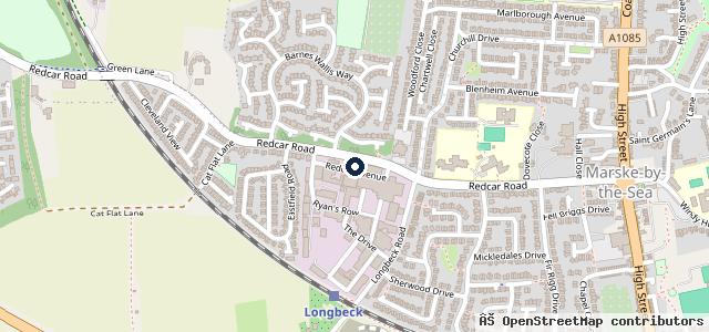 Map showing the location of Kwik Fit