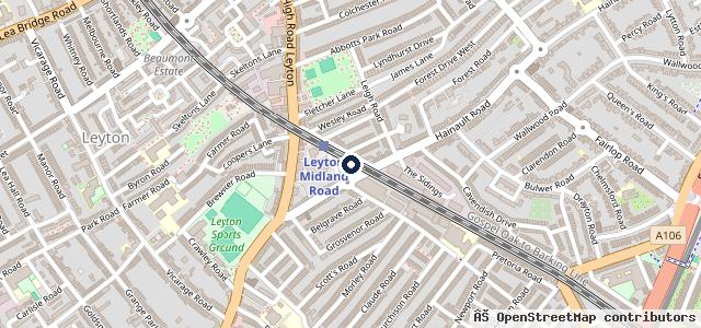 Map showing the location of Garage Services 4 U