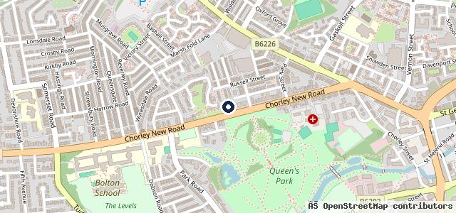 Map showing the location of Chorley Group