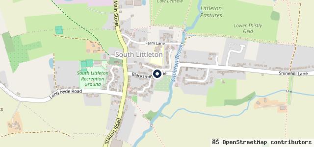 Map showing the location of A J Towey Services Ltd