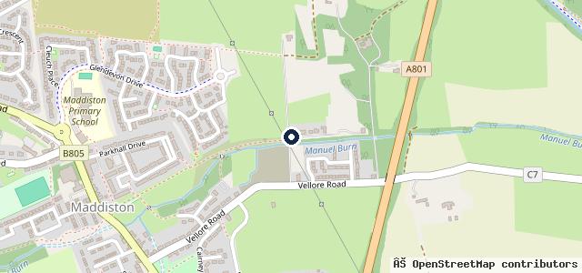 Map showing the location of Grahams Auto Repair