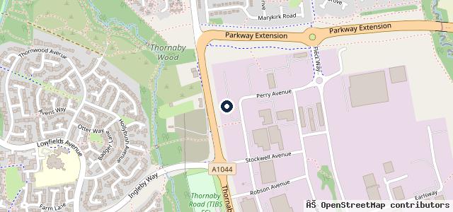Map showing the location of Pod Point Charging Station