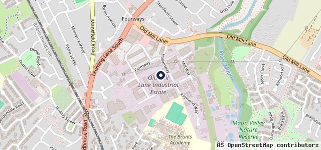 Map showing the location of PTS (Plumbing Trade Supplies)