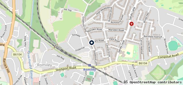 Map showing the location of Guywood Motor Company Ltd