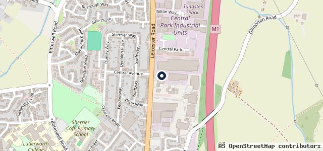 Map showing the location of Hammond Automotive