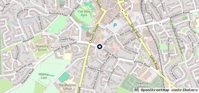 Map showing the location of Arthurs Vauxhall