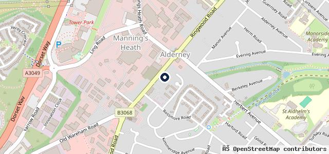 Map showing the location of Horizon Honda Poole