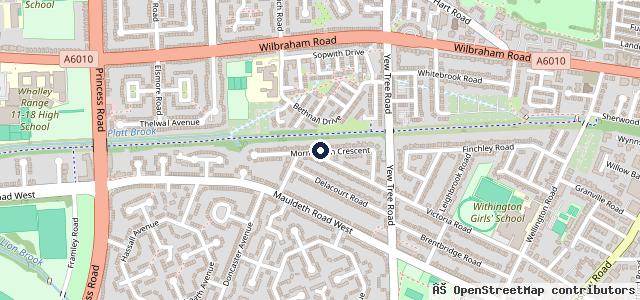 Map showing the location of Mobile Car Valeting Manchester - Home Car Valeting
