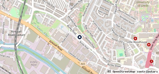 Map showing the location of J&F