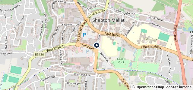 Map showing the location of JH Haskins & Son