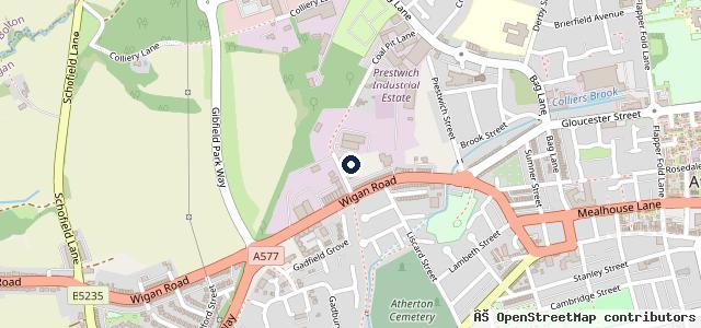 Map showing the location of John Trumble Motor Engineers