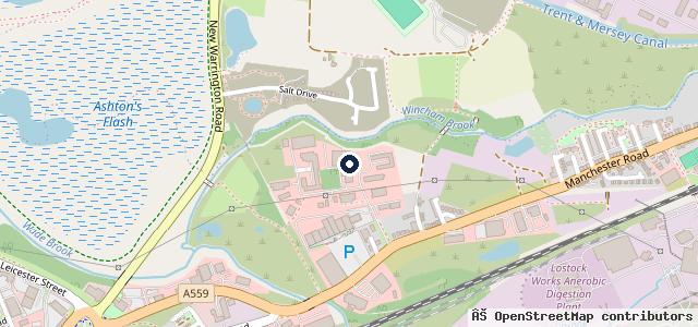 Map showing the location of KC Autos