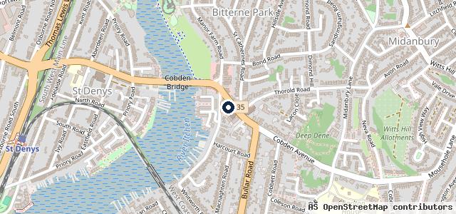 Map showing the location of Len Harfield Ltd