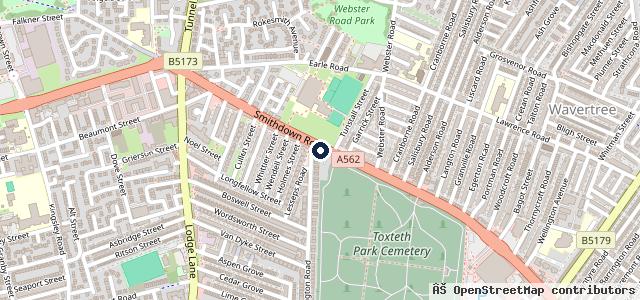 Map showing the location of Liverpool Auto Care Ltd
