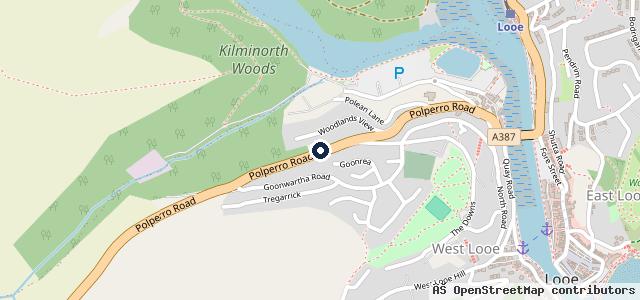 Map showing the location of M. Clark Motors