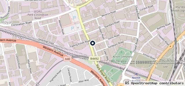 Map showing the location of M Moss Repairs Ltd.