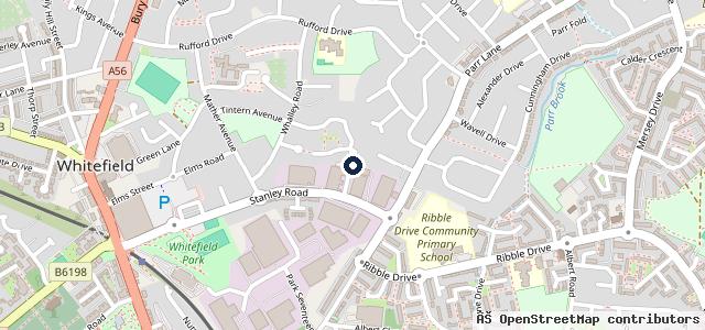 Map showing the location of Manchester M O T & Service Centre Ltd
