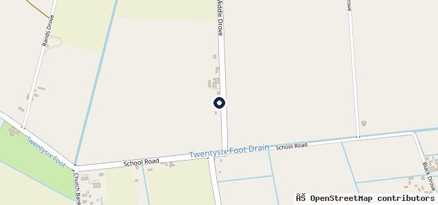 Map showing the location of Marshland Service Centre