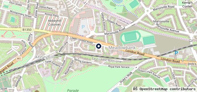 Map showing the location of Greenend Motors