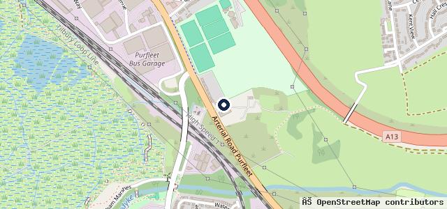 Map showing the location of Motorland Mot