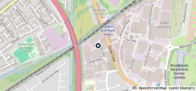 Map showing the location of APS Services