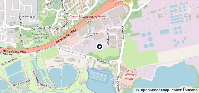 Map showing the location of Northern Commercials - Iveco Northampton