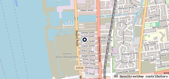 Map showing the location of North West Motor Engineering