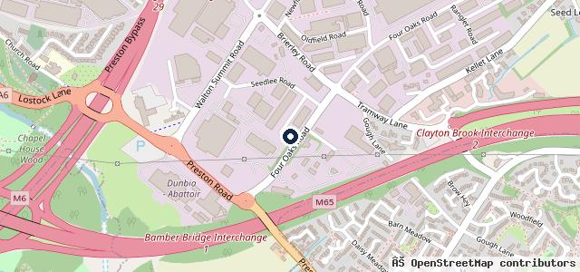 Map showing the location of OTRA Ltd