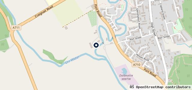 Map showing the location of Kevin Thornhill Motor Engineer