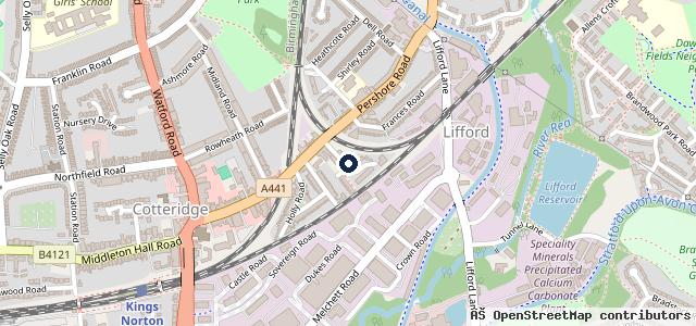 Map showing the location of Partridge Motors Limited