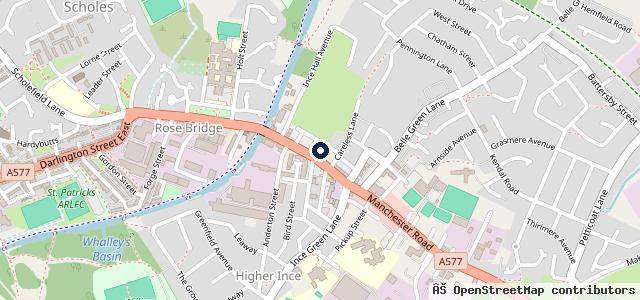 Map showing the location of Paul Shorrock Car Sales