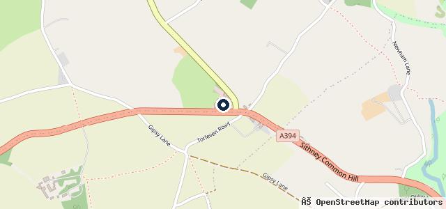 Map showing the location of Chris Nicholls Motors