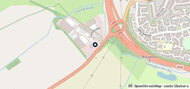 Map showing the location of Premier Car Supermarket Kettering Ltd