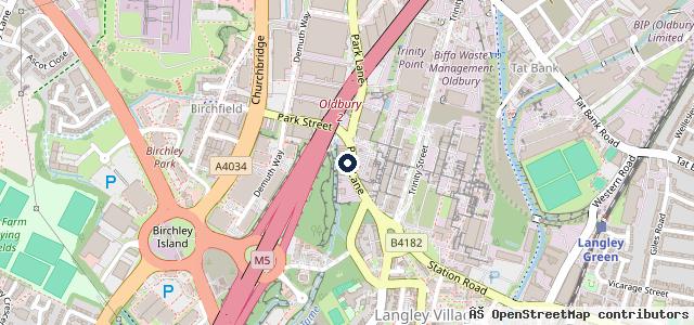Map showing the location of R H Auto Engineering