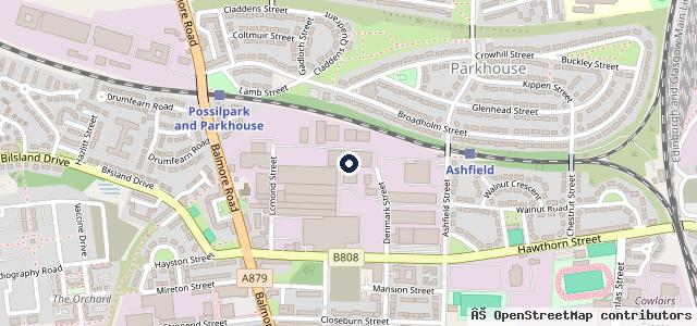 Map showing the location of R & J Autos