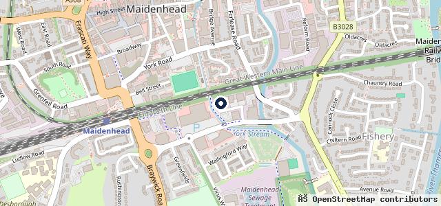 Map showing the location of (RS) Maidenhead MOT & Autocare