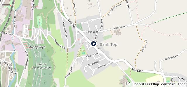 Map showing the location of Ratcliffe Automotive