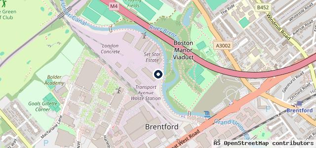 Map showing the location of Stellantis &You Peugeot Brentford