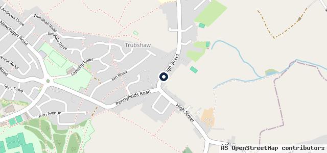 Map showing the location of Sandyford Garage Ltd